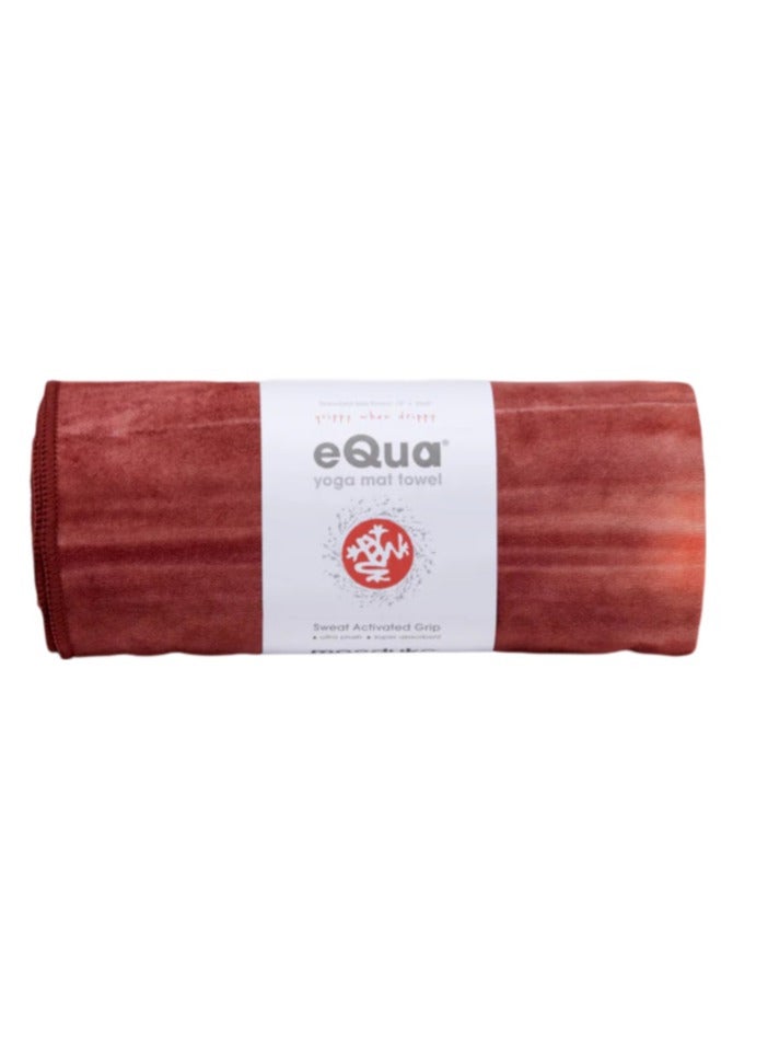 EQUA YOGA MAT TOWEL BLOOM TD 72 INCH