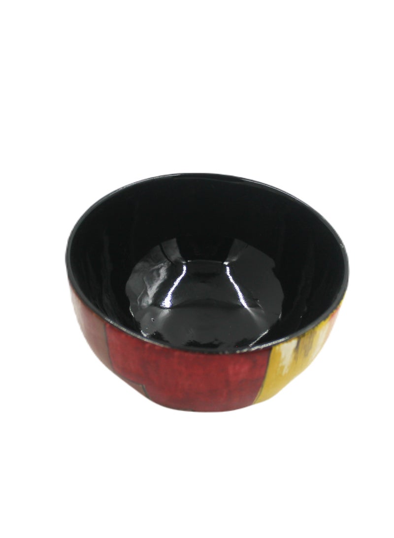 Wooden Handmade Lacquer Hand painted Bowl