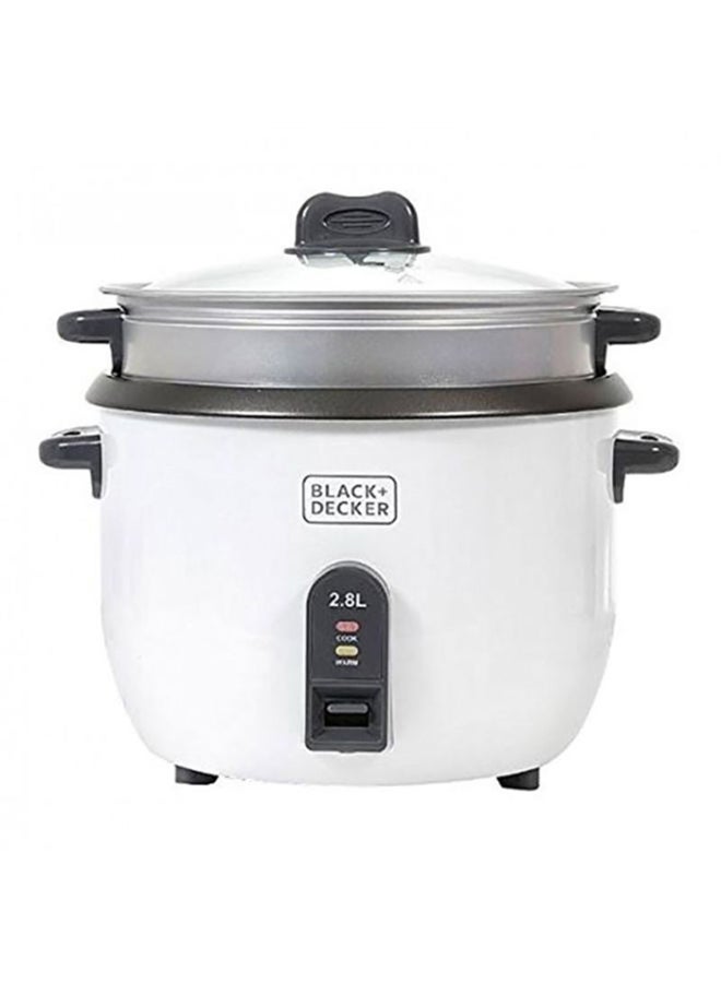 Automatic Rice Cooker 2.8L RC1860-B5 With Dry Iron 1000W F150-B5 White/Black/Blue