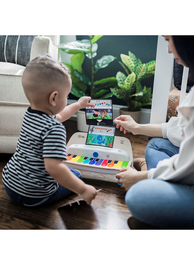 Baby Einstein - Hape Together in Tune Piano​ Safe Wireless Wooden Musical Toddler Toy, Magic Touch Collection, Age 12 Months+