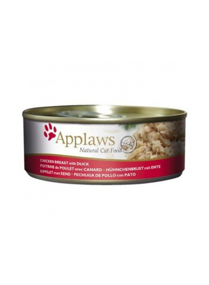 Applaws Cat Chicken with Duck (156g X24)