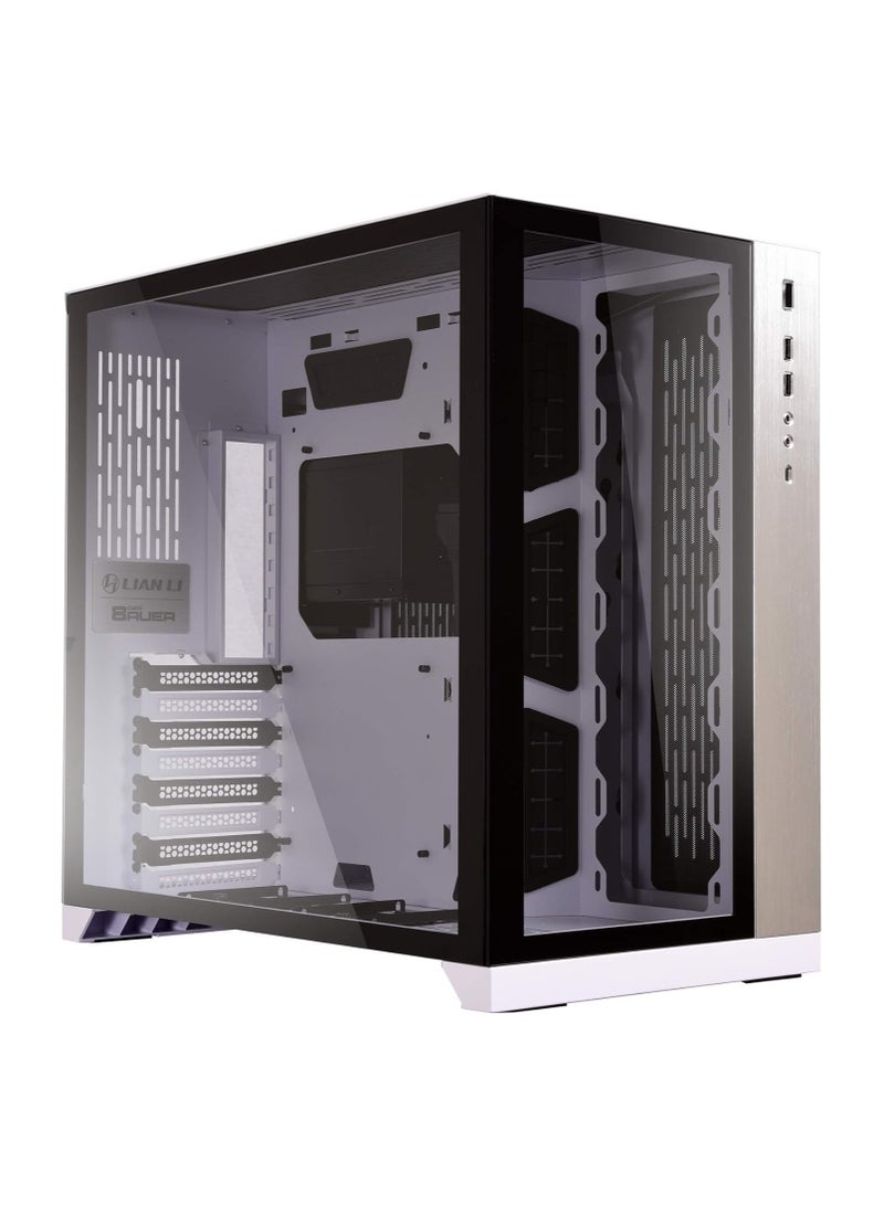 Lian Li PC-O11DW 011 Dynamic Tempered Glass Gaming Computer Case - White