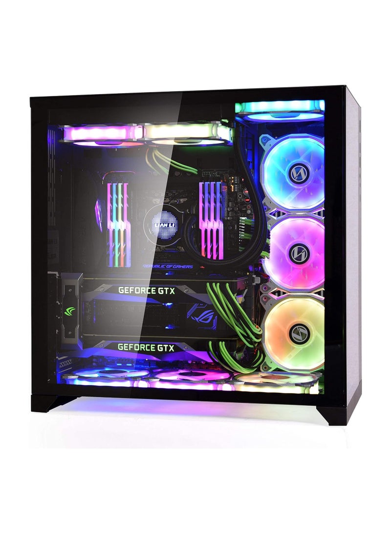 Lian Li PC-O11DW 011 Dynamic Tempered Glass Gaming Computer Case - White