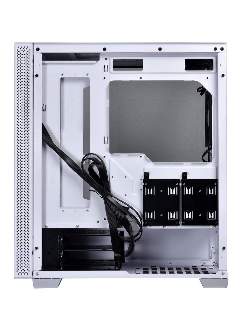 Lian Li Mid-Tower Chassis ATX Computer Gaming Case-white