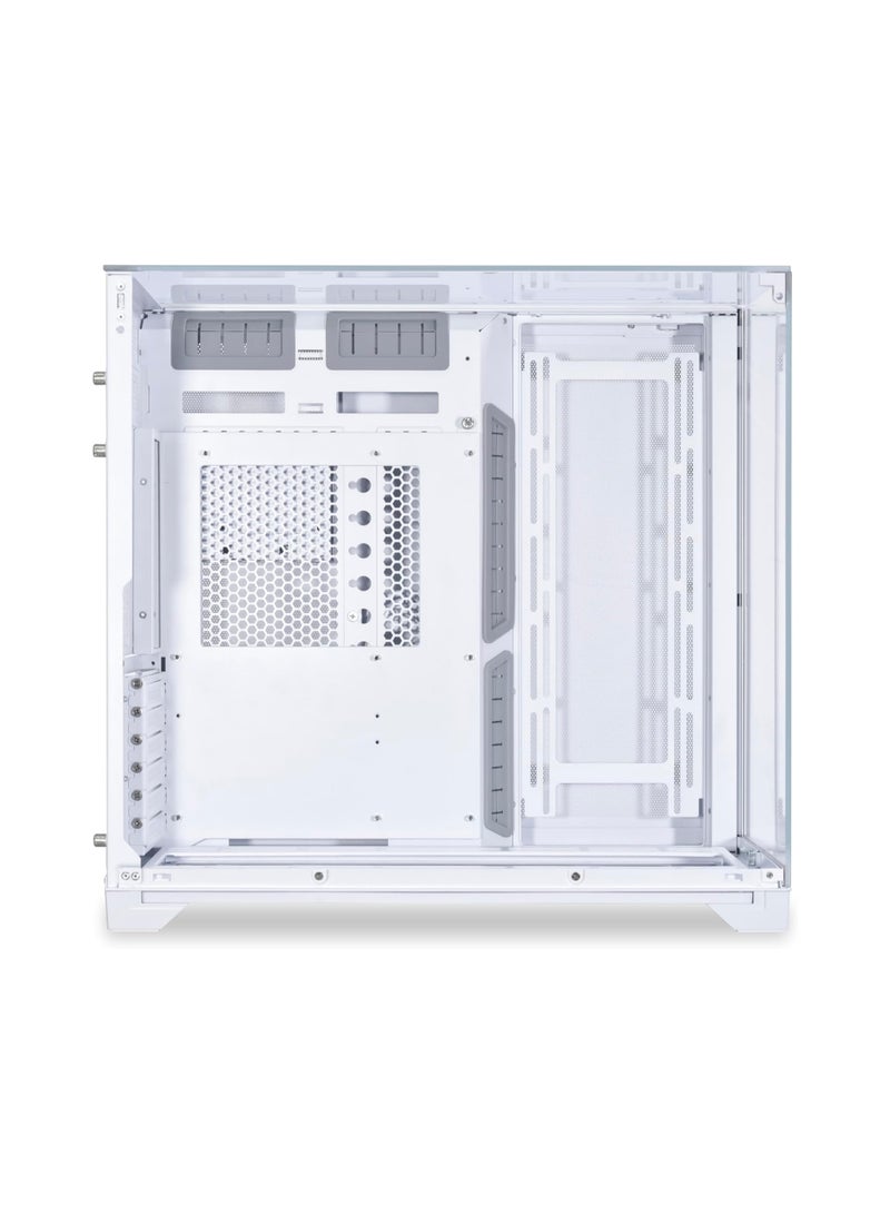 Lian Li O11 Vision ATX Mid Tower Computer Case- WHITE