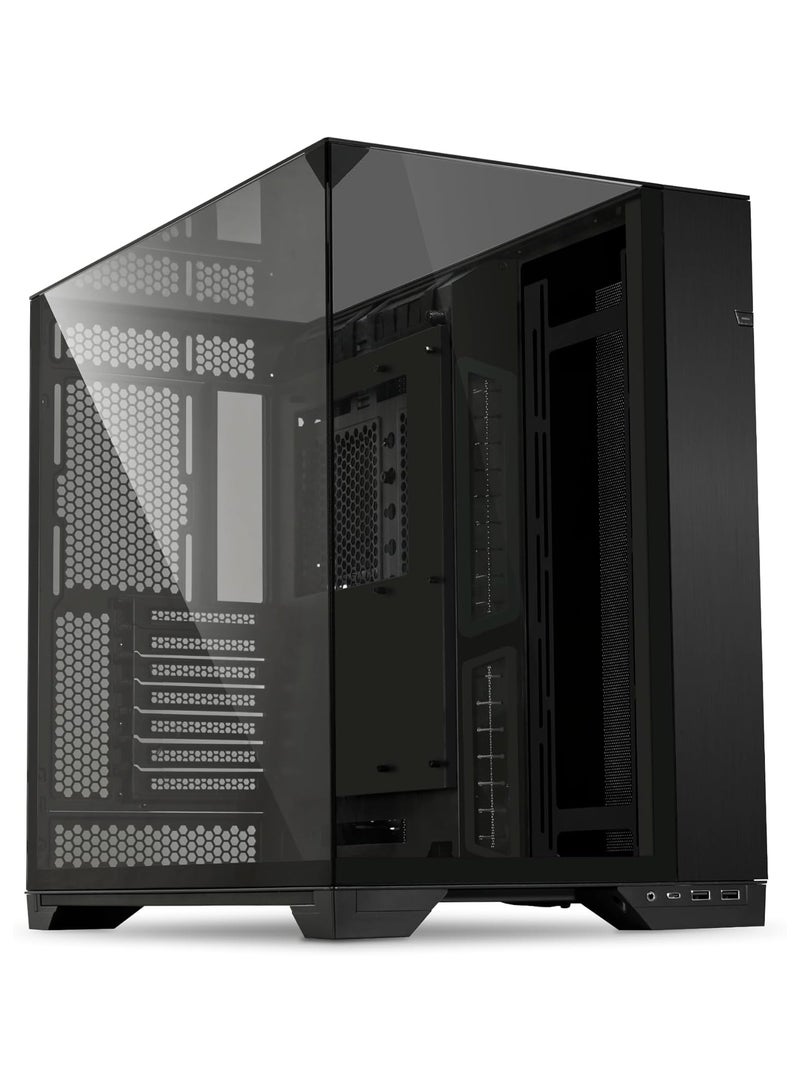 Lian Li O11 Vision ATX Mid Tower Computer Case Black