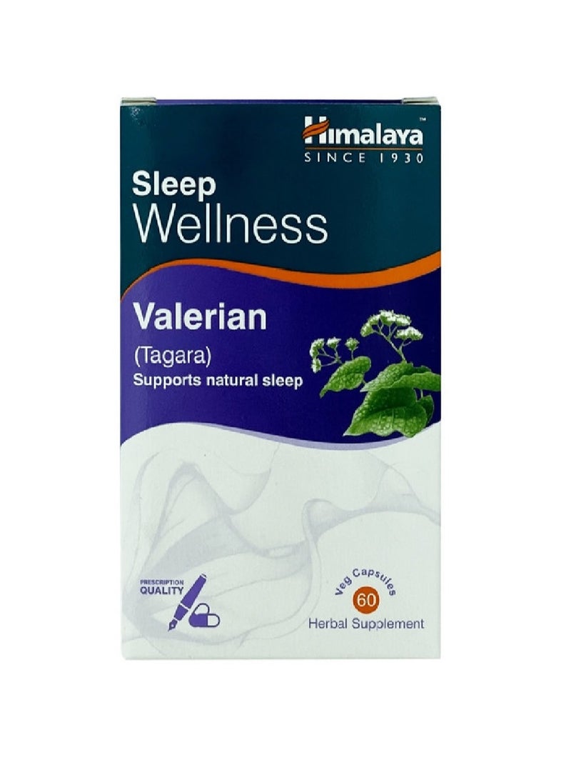 Sleep Wellness Valerian 60 Veg Capsules