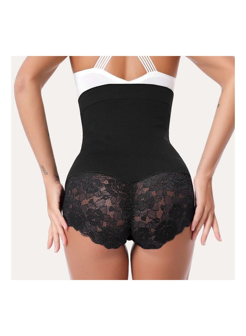 Tummy Control Shapewear Panties for Women High Waisted Shaping Underwear Seamless Body Shaper Girdle Panty Postpartum High Waist Tummy Control Pants Skinny Lace Shapewear XL