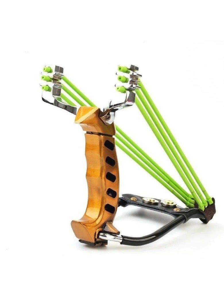 High quality stainless steel slingshot high precision rubber band catapult