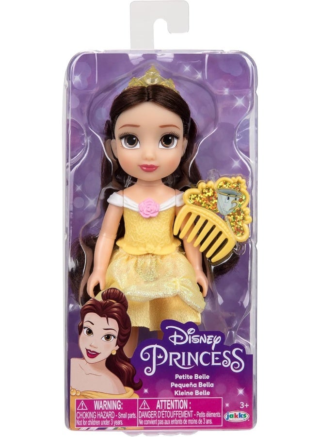 Disney Princess Petite Value 6-Inch Doll With Comb Belle