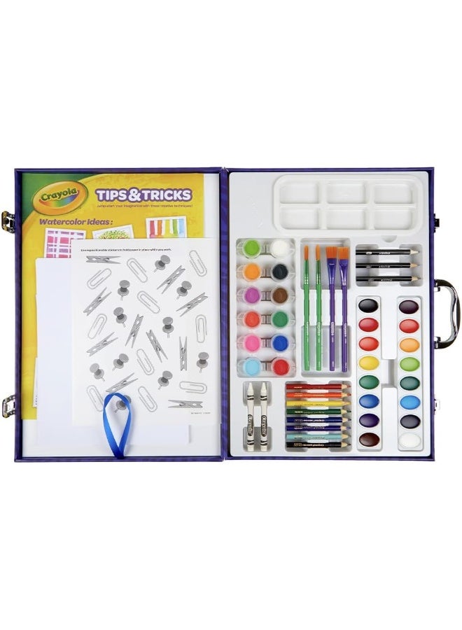 Crayola Table Top Easel & Paint Set, Kids Painting 65+ Pieces