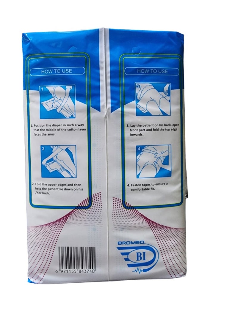 Adult Diaper For Unisex M Size 12Pcs