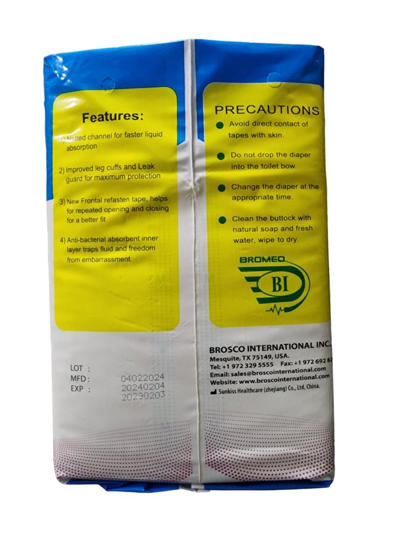 Adult Diaper For Unisex M Size 12Pcs