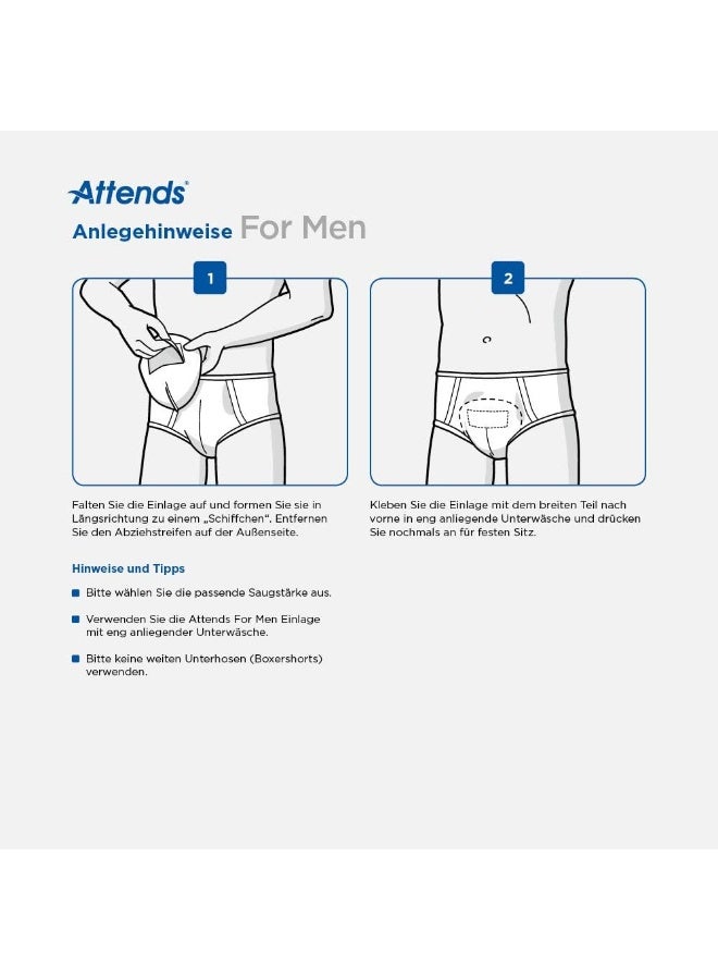 For Men 4 Protective Pads For Bladder Weakness