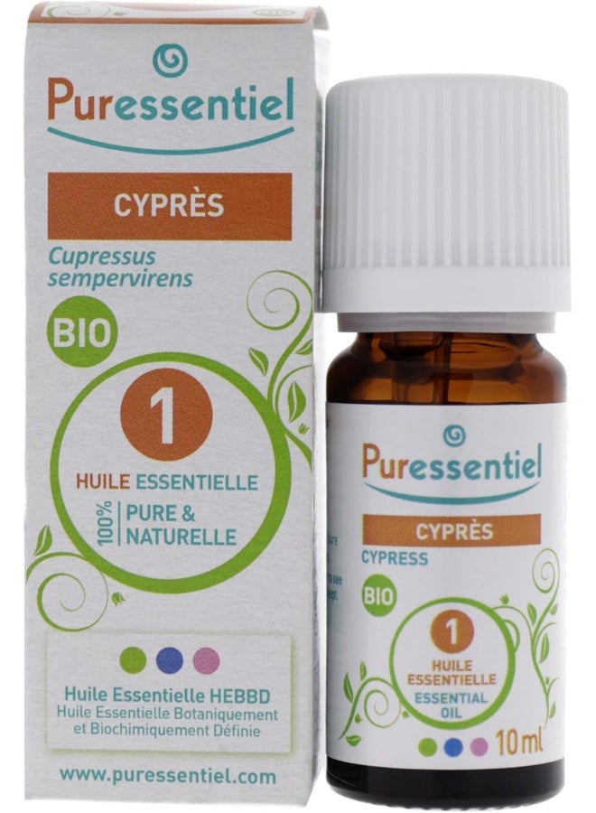 Bio Cypress Essential Oil 100% Pure And Natural Ideal For Aromatherapy Or Stress Relief 10Ml