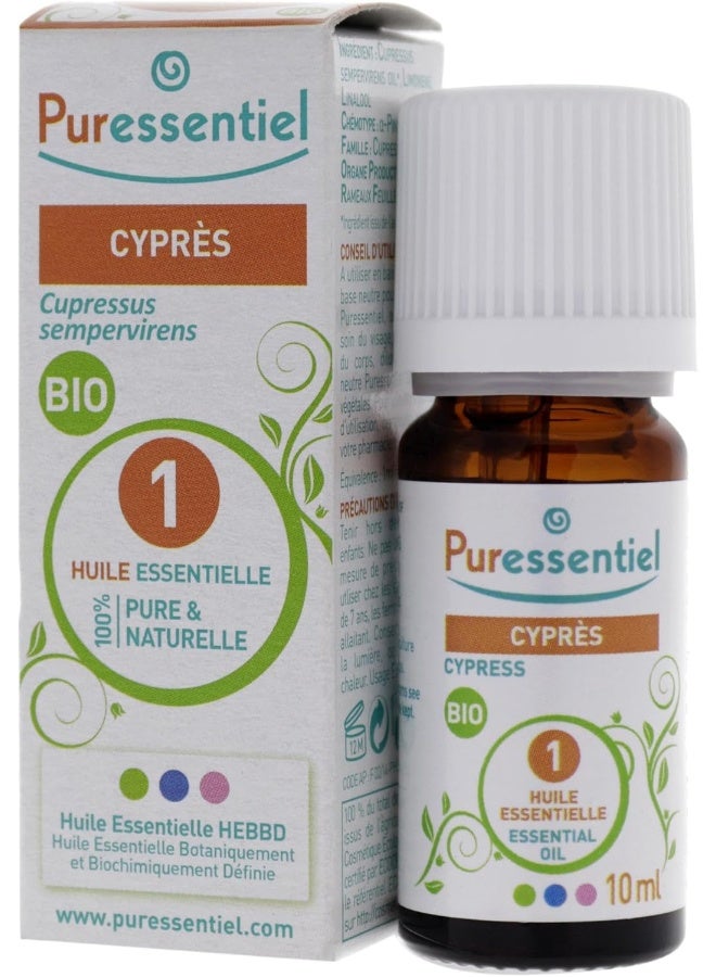 Bio Cypress Essential Oil 100% Pure And Natural Ideal For Aromatherapy Or Stress Relief 10Ml