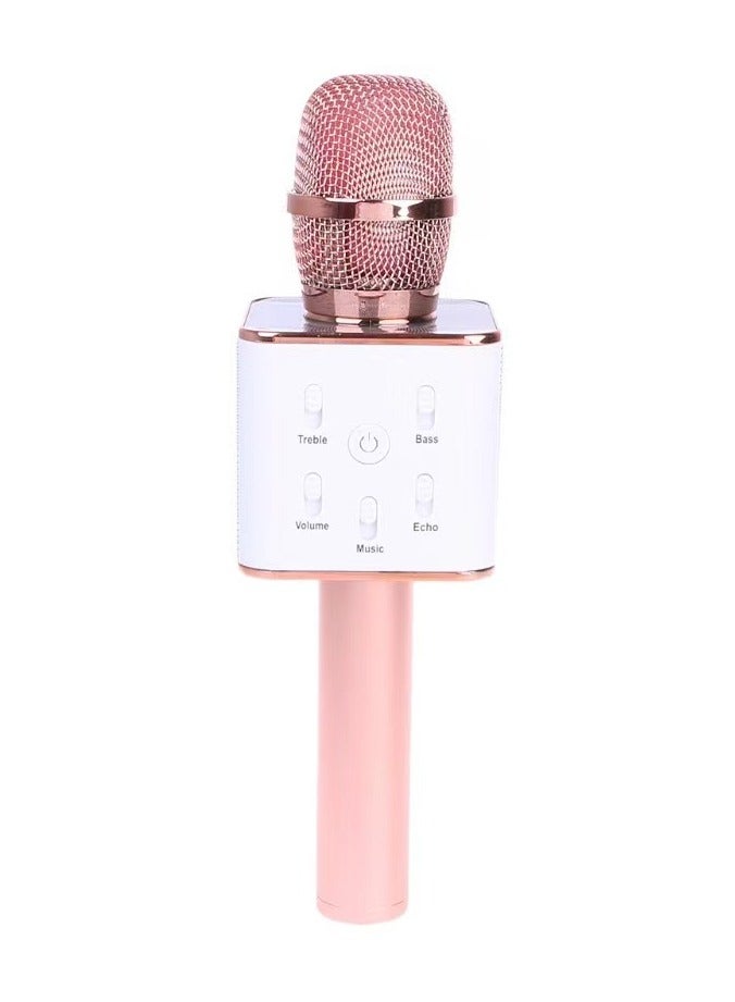 Q7 Bluetooth Karaoke Microphone with Speaker Supports Charging