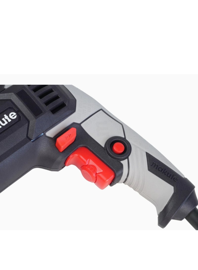 ID780 Impact Drill, 780W Power, 13mm Chuck, 220-240/110V, 0-2800 RPM, Heavy Duty Electric Drill for Professional and DIY Use