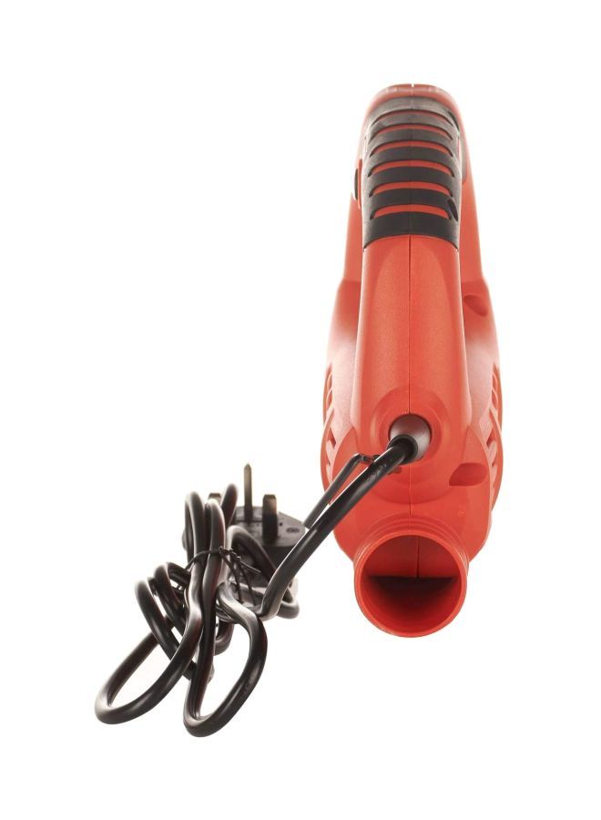 Compact Jigsaw, 400W, Variable Speed, Ergonomic Design, Lock-On Switch, Dust Extraction, 0-45° Bevel Cuts for Precise, Versatile Cutting, High Precision Cutting Orange/Black 27x21x7.5cm