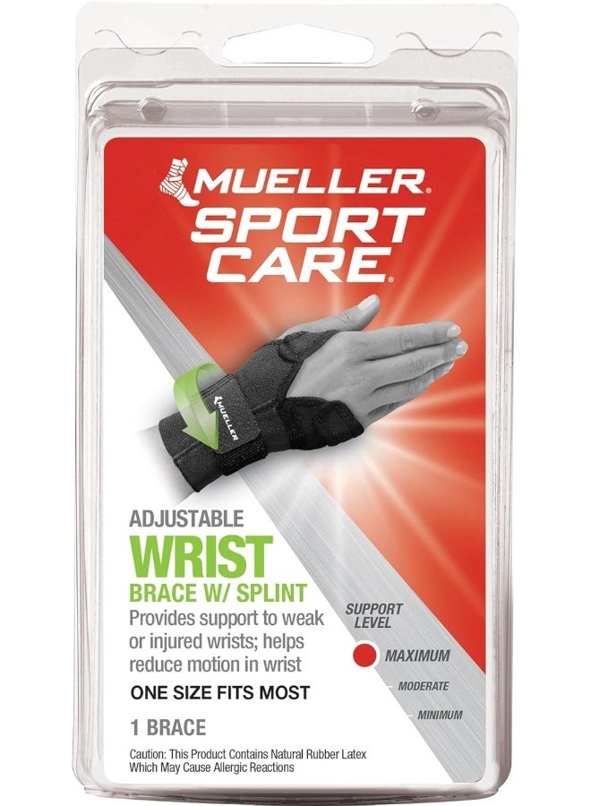 Wrist Brace With Splint