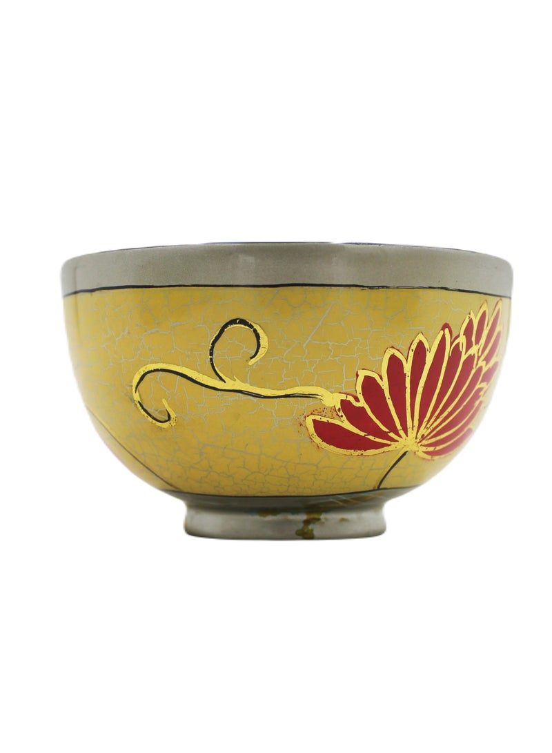 Wooden Handmade Hand painted Bowl