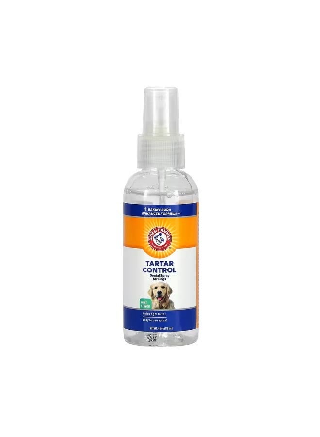 Tartar Control Dental Spray For Dogs Mint 4 fl oz 118 ml