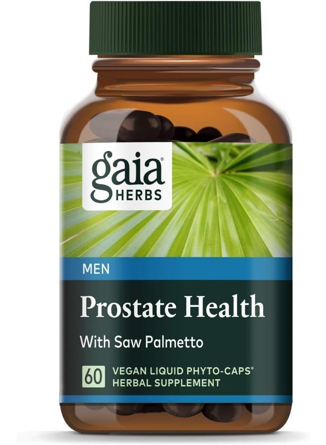 Prostate Health And Function For Men 60 Vegan Liquid Phyto-Capsules 20-Day Supply