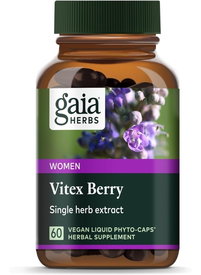 Vitex Berry Herbal Supplement, 60 Capsules