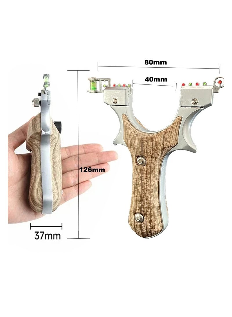 Outdoor Strong Zinc Alloy Slingshot With Laser Infrared