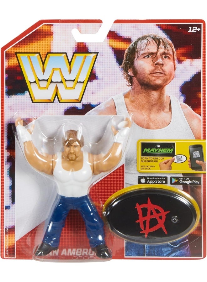 Wwe Dean Ambrose Retro Action Figure Toy - 12 Years & Above - Multi Color