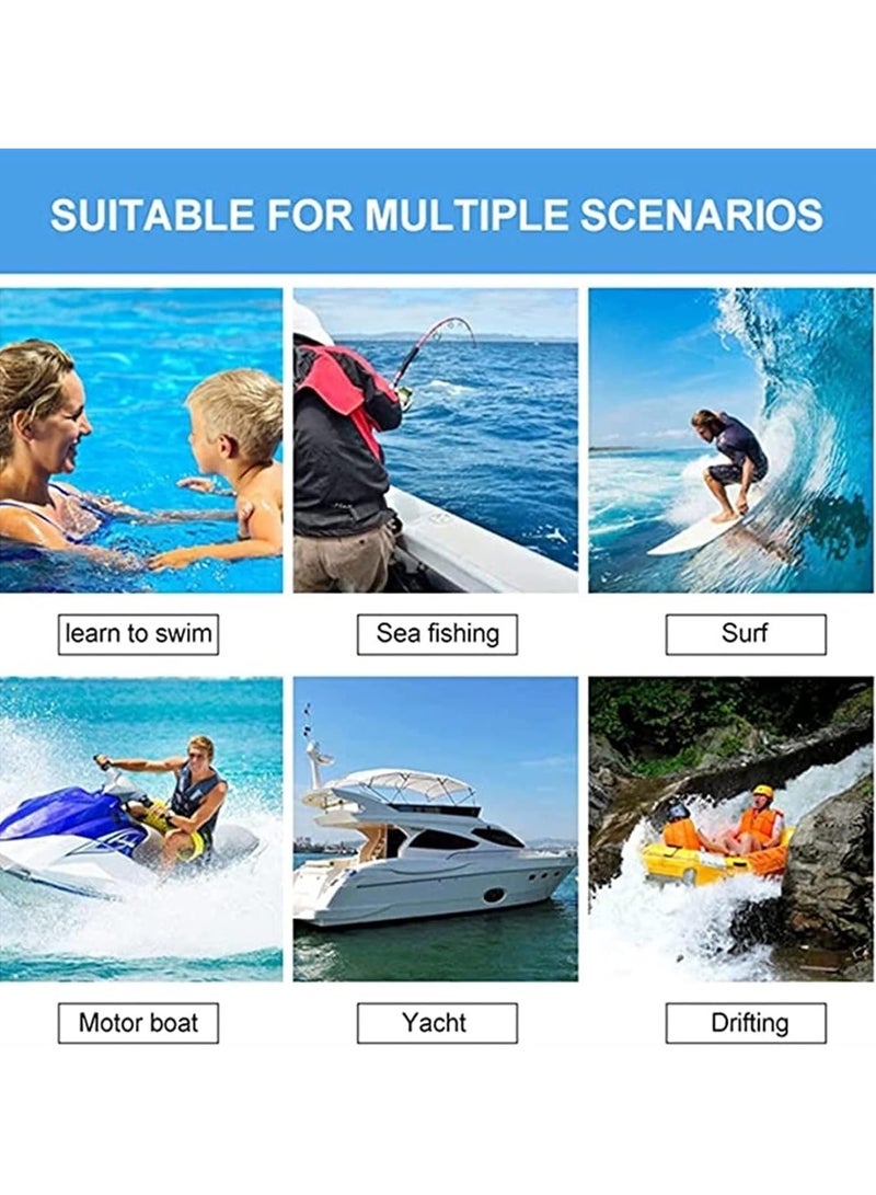 Life Jacket Safety Vests Water Suit Kayak Boating Swimming Surfing Drifting Gear Size {L} .60 to 75 Kg (red)