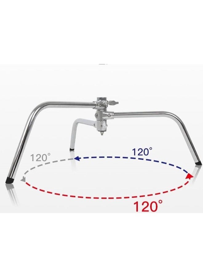 PhotoTech C-STAND KIT stanless Steel with Boom Arm 40''