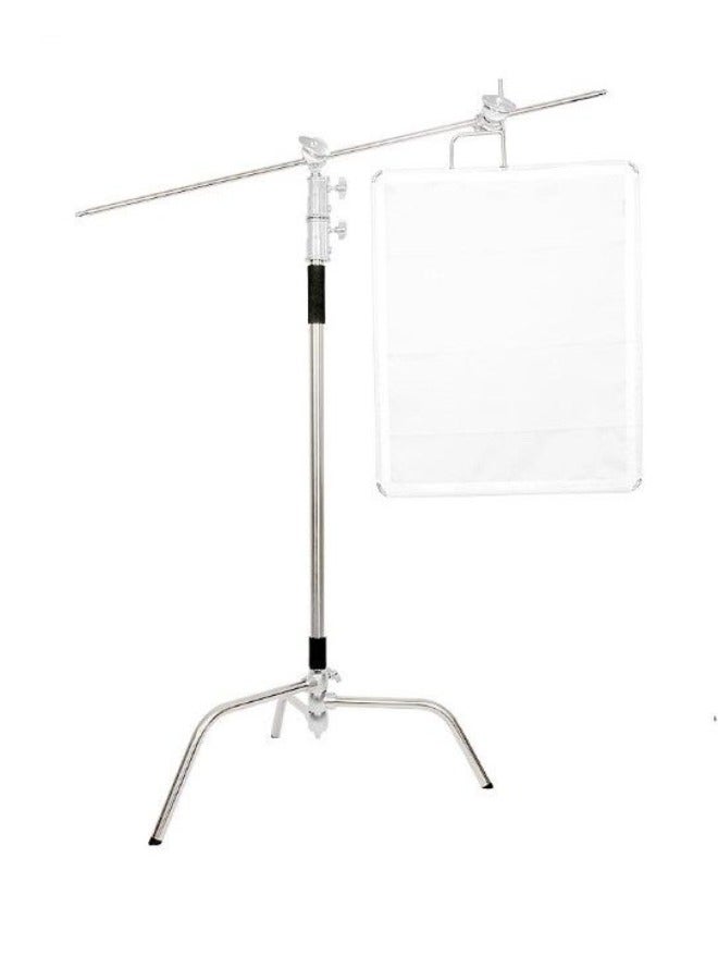 PhotoTech C-STAND KIT stanless Steel with Boom Arm 40''