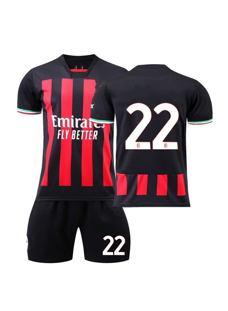 2-piece AC Milan 22 jersey new football jersey