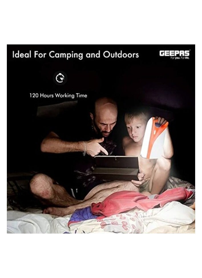 Geepas 40Pcs Rechargeable Led Lantern - Portable With Light Dimmer Function |