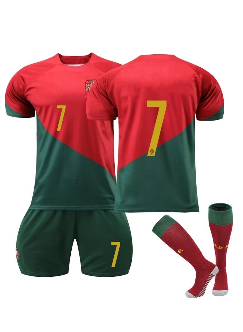 Youth No.7 Football Jersey 3-Piece Set