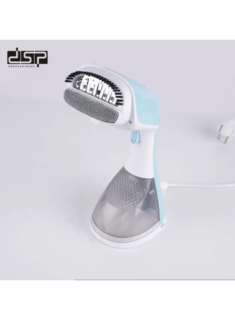 DSP Garment Steamer Portable Handheld Fabric Steamer Wrinkle Remover - blue