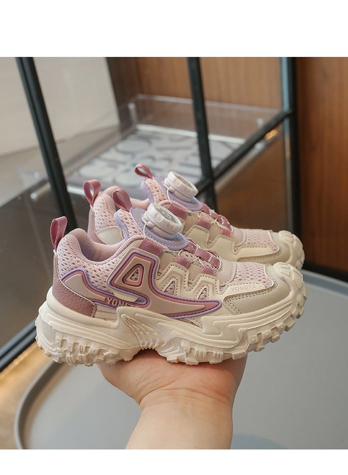 Rainbow colored sports shoes cute dopamine light sole autumn new Korean version high-quality fashion