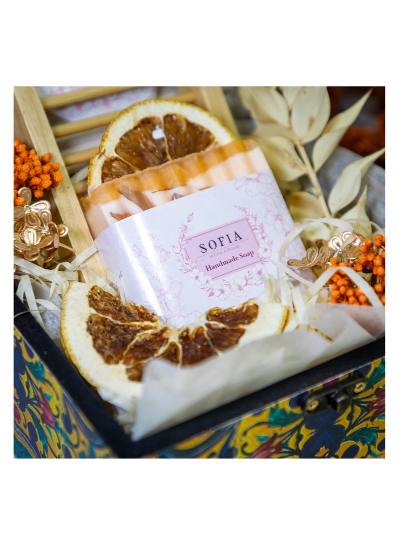Orange Aromatherapy Soap Collection Gift Set- Birthday Gift