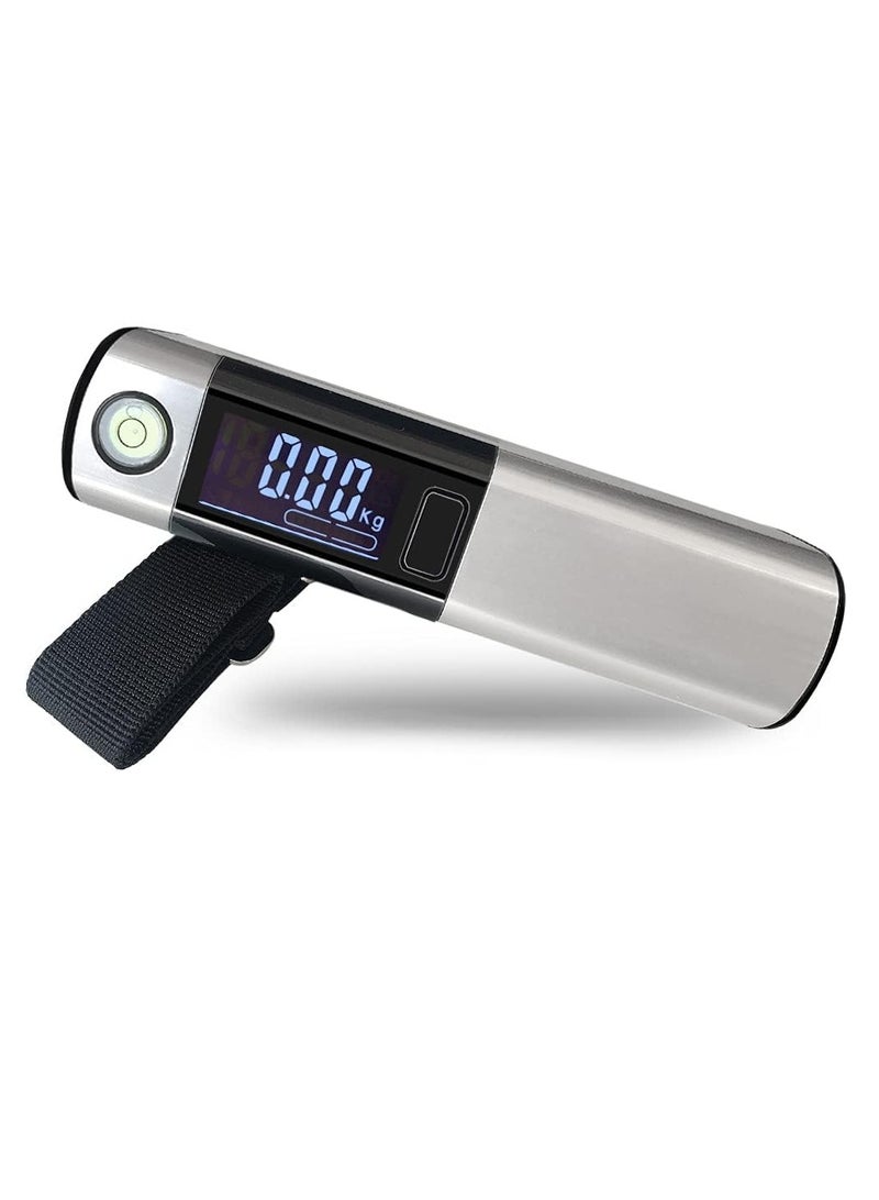 Digital Hanging Luggage Scale Portable Compact Handheld Baggage Scale For Travel Suitcase Scale For Traveling With LCD Display Essentials Travel Weighing Device