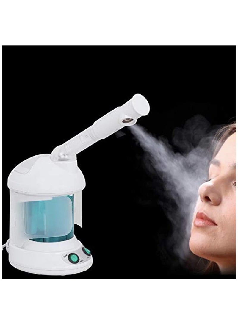 Facial Atomizer, 2-In-1 Hair And Facial Steamer Face Steamer, Humidifier, Professional Hair And Facial Salon Steamer Machine, for Spa Salon Esthetician Or Home Use