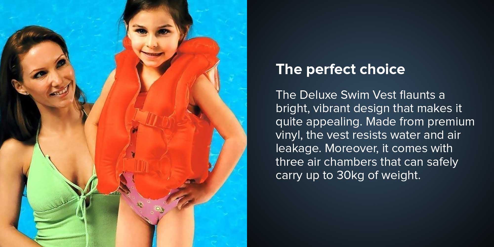 Deluxe Swim Vest 50x 47cm