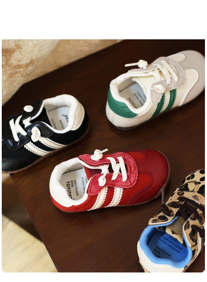 Flip Up Children's Shoes, Children's Sports Shoes, Moral Training Shoes, Spring And Autumn Styles