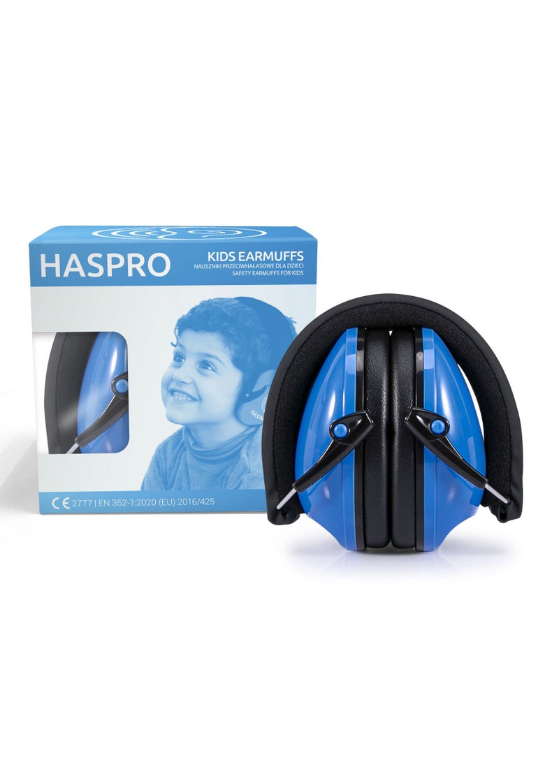 HASPRO Kids Earmuffs - Noise-Cancelling Hearing Protection for Children - Comfortable, Adjustable, Durable, Certified for Sleep, Travel, Concerts, and More!