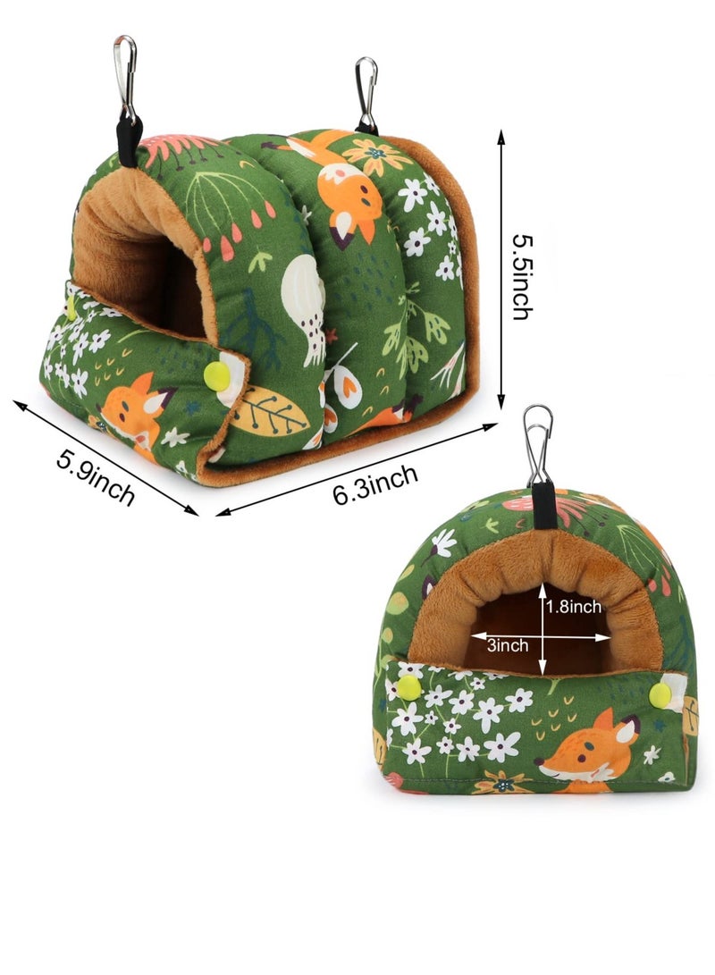 Cozy Cotton Bird Nest House for Parrots and Budgies - Soft, Comfortable, and Safe Nesting Solution for Small Birds