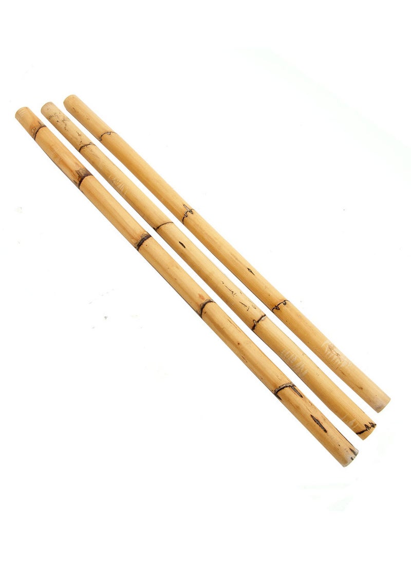 FFD Natural Bamboo Poles - Plant Support Stakes for Indoor & Outdoor Gardening, 100cm Bamboo Stakes for Tomatoes, Beans, Potted Plants & Climbing Vines