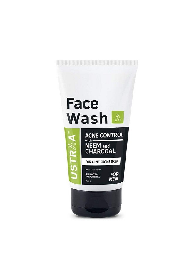 Face Wash Acne Control With Neem & Charcoal 100 G X 2 Oil Control, Prevents Acne, Especially For Oily Skin | Keeps Face Non Sticky, Non Oily | No Sls, No Paraben