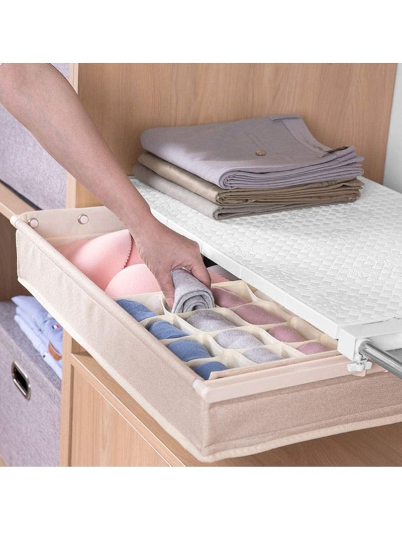 Tension Shelf 1 Set Shelf Divider and Separators Nail-Free Retractable Storage Rack for Closet Adjustable Locker Shelf Adjustable Locker Shelf