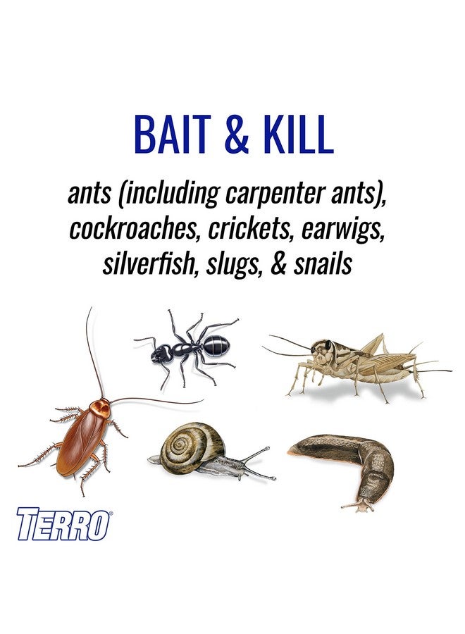 T2600 Perimeter Ant Bait Plus - Outdoor Ant Bait And Killer - Attracts And Kills Ants Carpenter Ants Roaches Crickets Earwigs Silverfish Slugs And Snails - 2 Pack 4Lbs