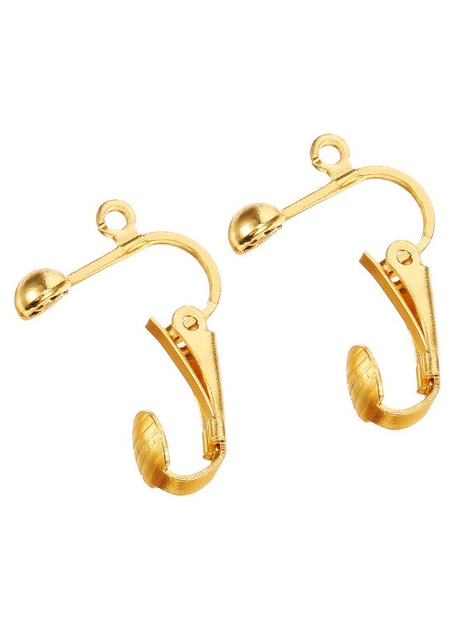 36 Pack Clip On Earring Converter With Easy Open Loop For Diy Earring And Turn Any Studs Or Pierced Into Clip On (Gold And Silver)